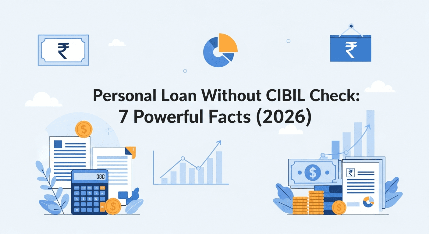 Personal loan without CIBIL check in India