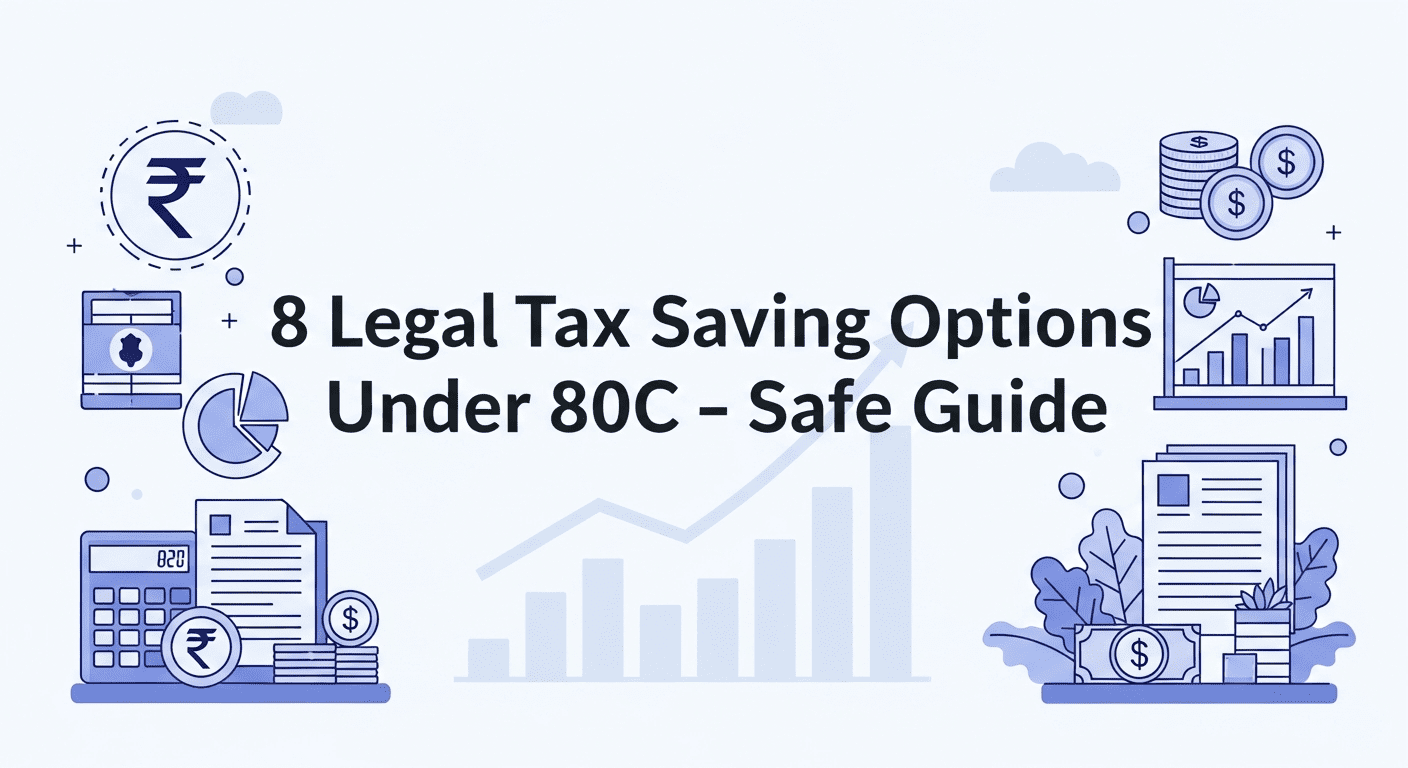 Tax Saving options under Section 80C in India guide